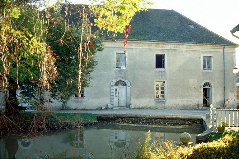 Façade antérieure de la minoterie.