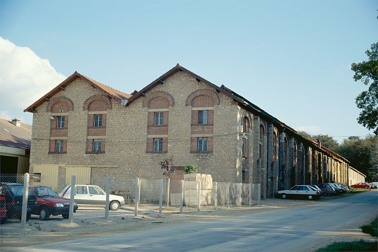 Atelier de fabrication (A), vu de l'ouest.