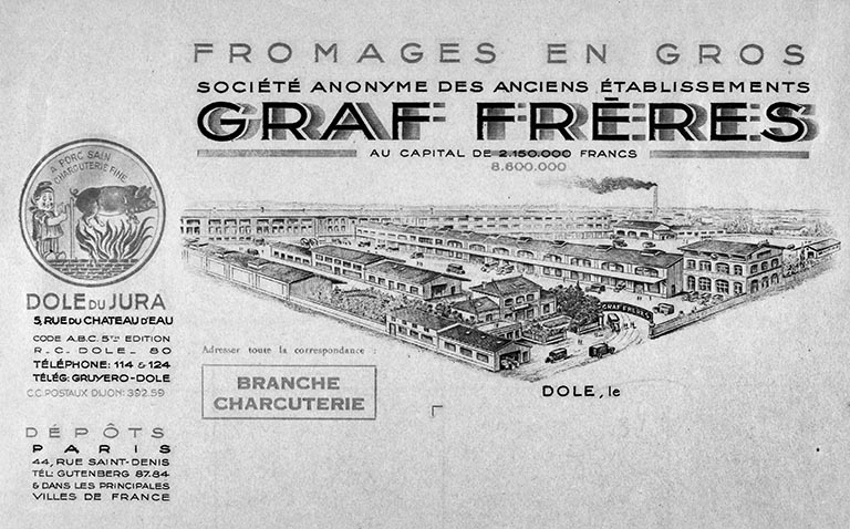 Vue panoramique de l'usine.