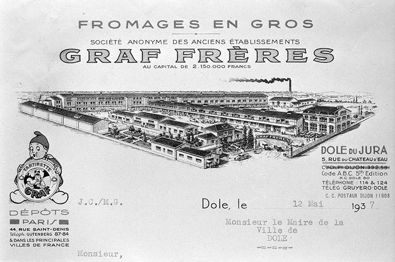Vue panoramique de l'usine.