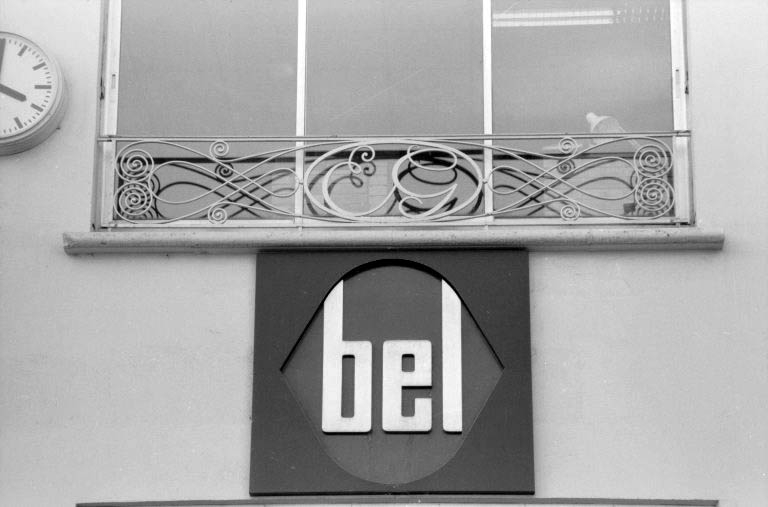 Monogramme d'Emile Graf et logotype Bel.