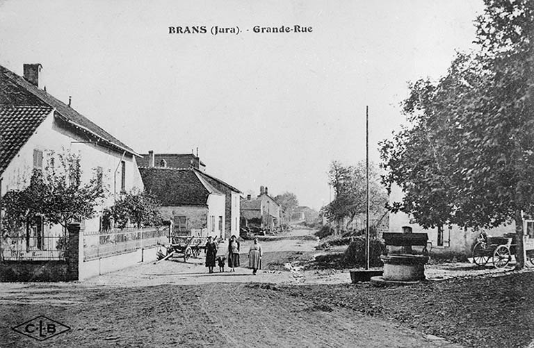 Brans (Jura). - Grande Rue.