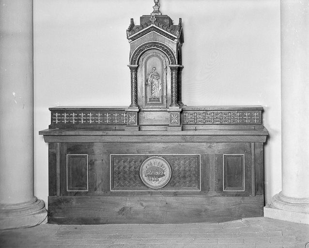 Autel, tabernacle (ensemble du maître-autel)