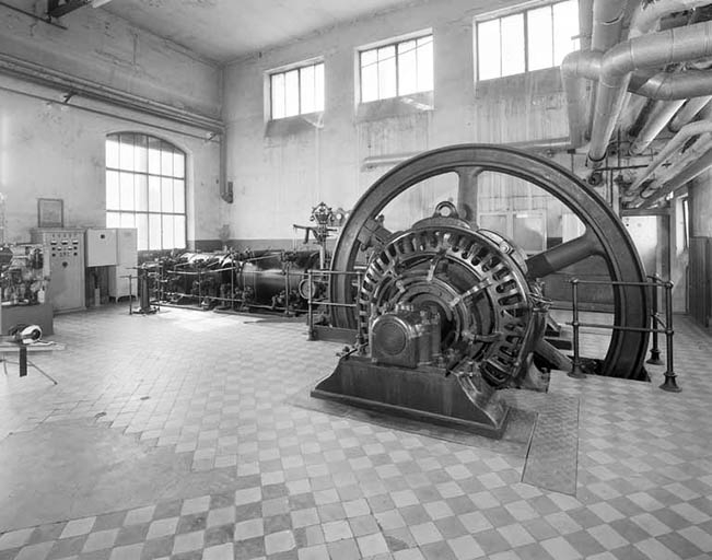 Salle des machines (10) : machine à vapeur Crepelle et Cie.