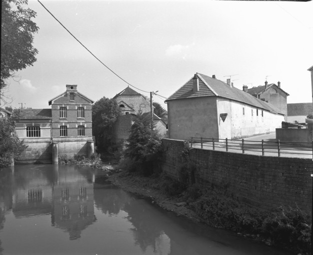 Vue d'ensemble depuis la rue en 1989.