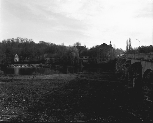 Vue d'ensemble depuis l'ouest en 1989.