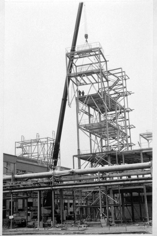Mise en place de la structure du PVDF.