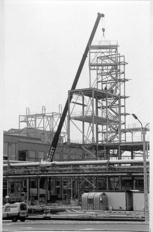 Mise en place de la structure du PVDF.
