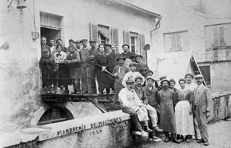 Le personnel en 1920.