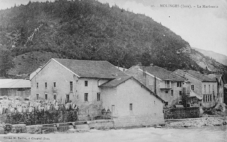 10. - Molinges (Jura). - La Marbrerie.