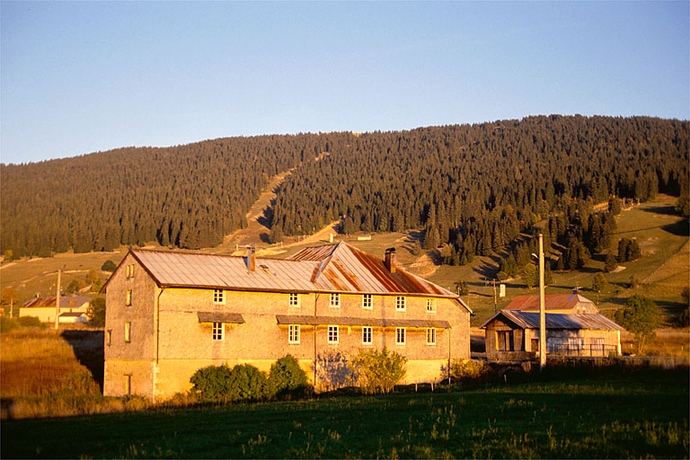Vue d'ensemble depuis l'ouest.