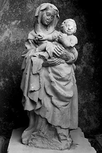 Statuette : Vierge à l'Enfant