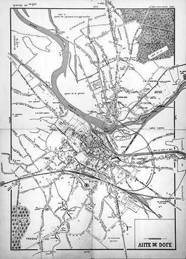 Ville de Dole [plan].