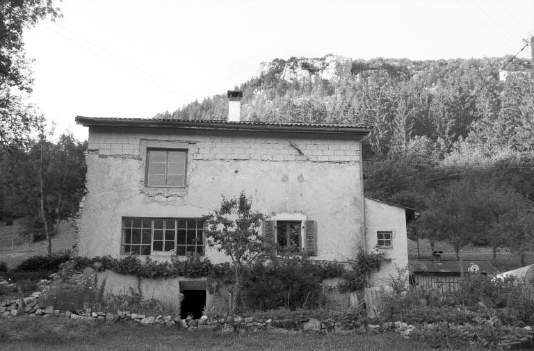 Façade latérale gauche.