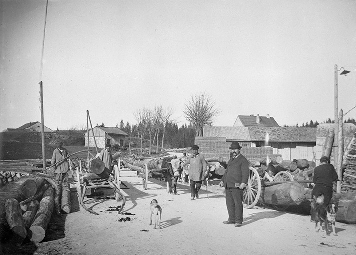 Scierie, 1898.