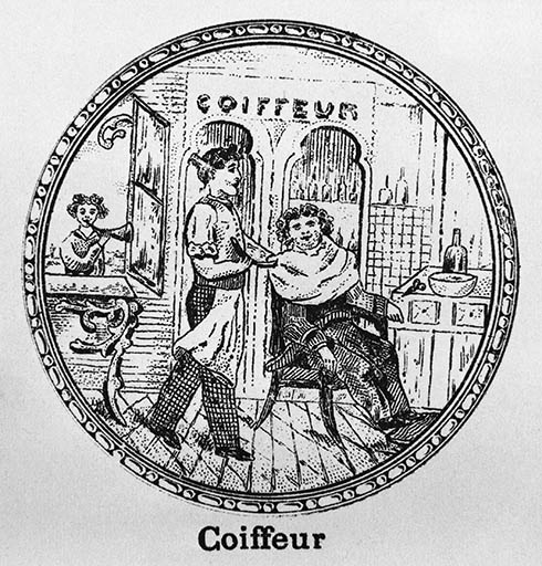 Figure mobile : le coiffeur.