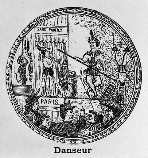 Figure mobile : le danseur.