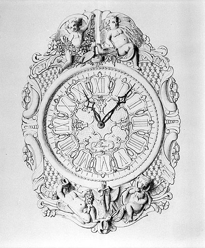 Projet de cadran d'horloge.