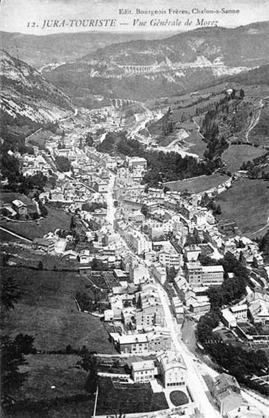 Jura-Touriste - Vue Générale de Morez, entre 1913 et 1929.