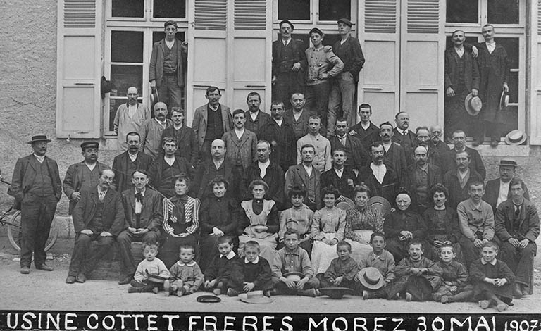 Usine Cottet frères. Morez. 30 mai 1907.