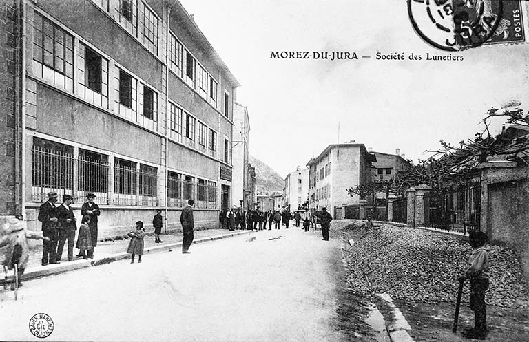 Morez-du-Jura - Société des Lunetiers, 1er quart 20e siècle [entre 1903 et 1909].