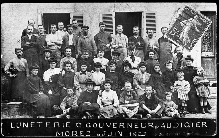 Lunetterie C. Gouverneur & Audigier. Morez. Juin 1907.