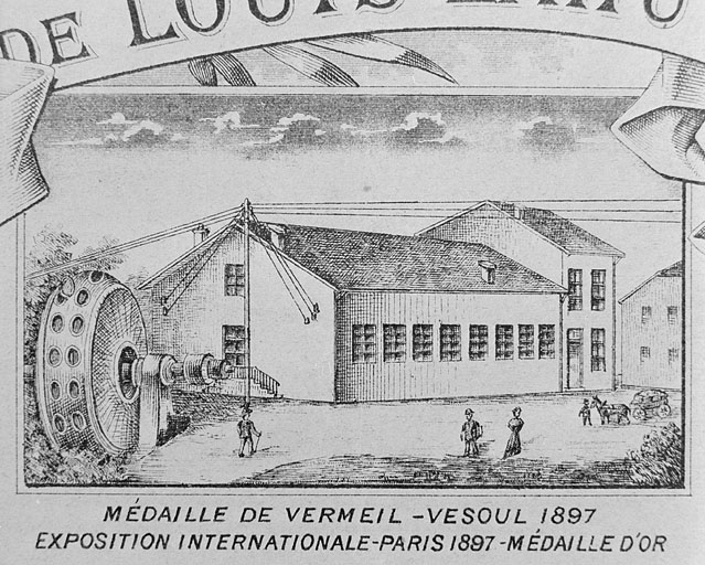 Détail de la couverture du catalogue.