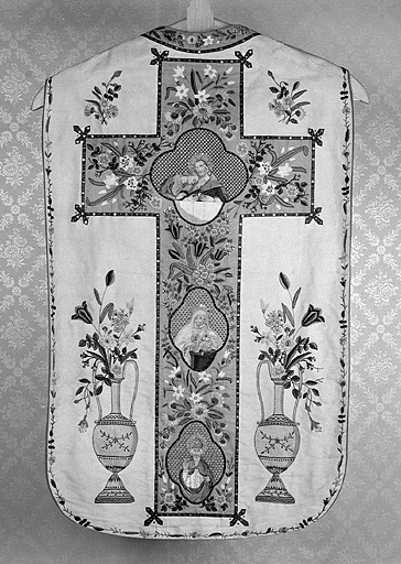 Dos de la chasuble.