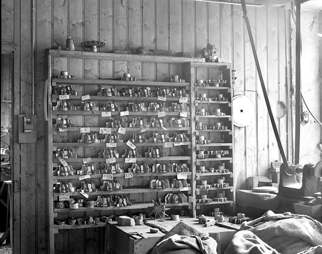 Atelier de mécanique : fraises pour l'ébauchage.
