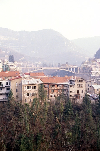 Vue d'ensemble depuis l'ouest.