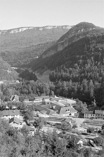 Vue d'ensemble depuis le nord-ouest.