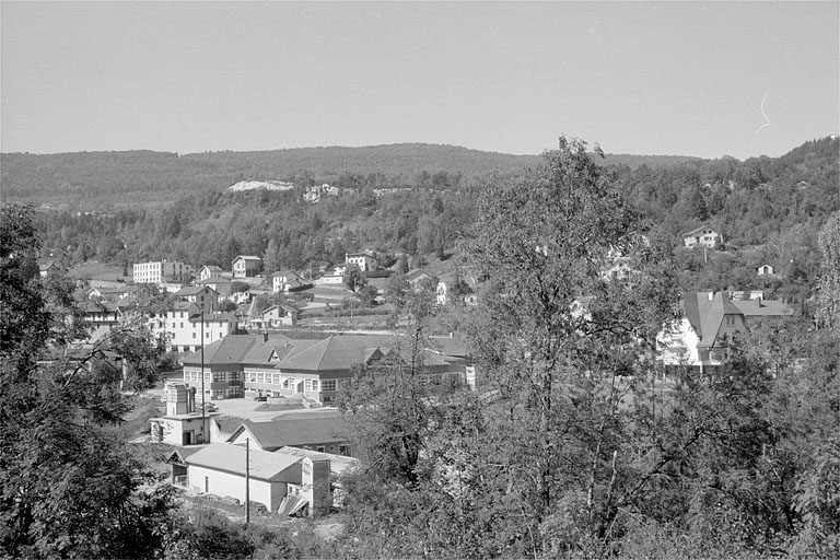 Vue d'ensemble depuis le sud-est.