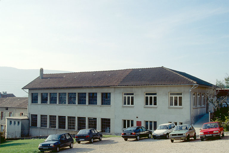Atelier de fabrication (H), vu du nord-ouest.