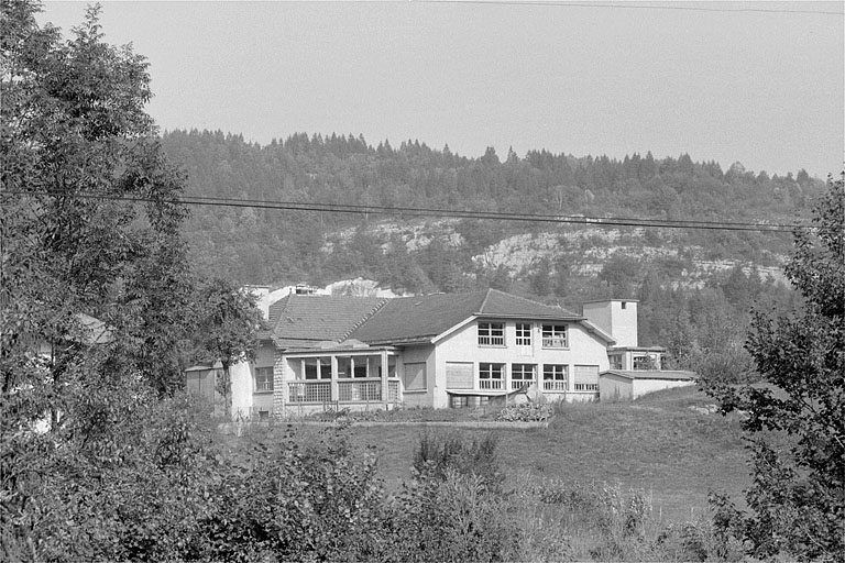 Façade postérieure.