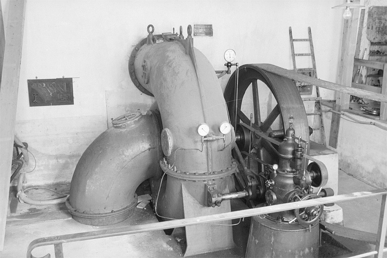 Turbine Schneider Jacquet et Cie.