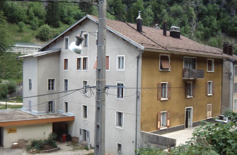 Bâtiment 21 rue Emile Zola : élévation antérieure.