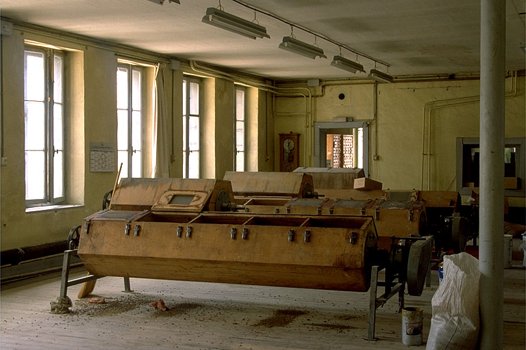 Atelier de polissage.