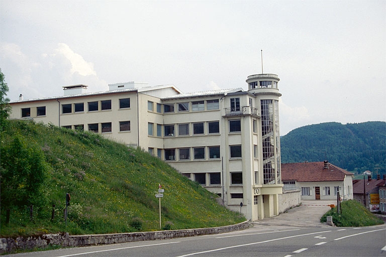 Usine d'horlogerie Girod puis de lunetterie Bourgeois, Morbier.