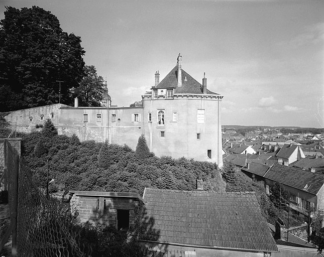 Vue d'ensemble depuis la rue du Tertre du Palais.