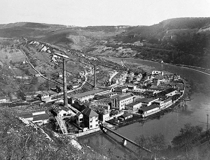 Vue d'ensemble depuis la citadelle, [entre 1949 et 1954].