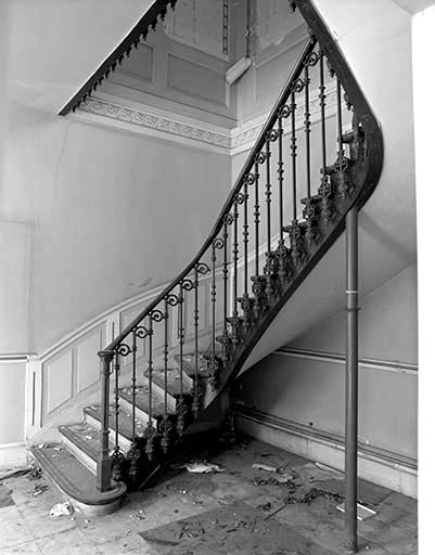 Escalier des bureaux (extrémité orientale).