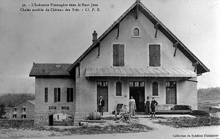 L'Industrie Fromagère dans le Haut Jura. Chalet modèle de Château des Prés.