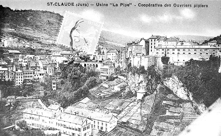 St-Claude (Jura) - Usine "La Pipe" - Coopérative des Ouvriers pipiers.