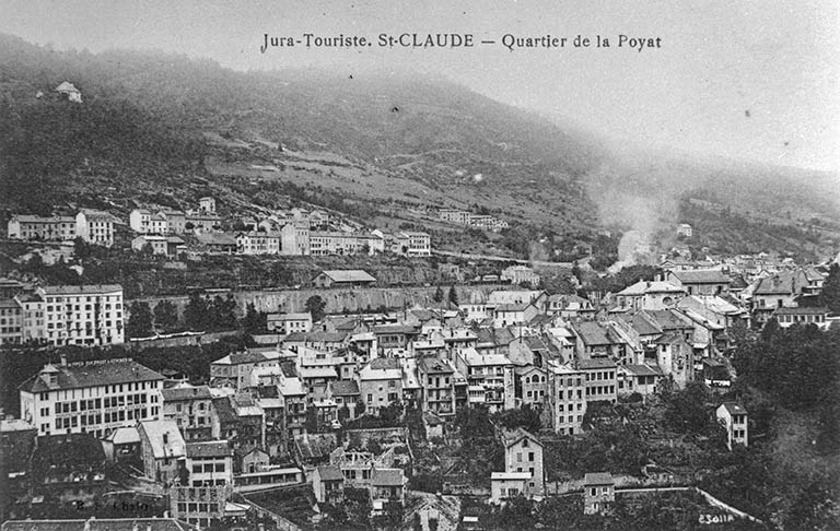 Saint-Claude : quartier de la Poyat