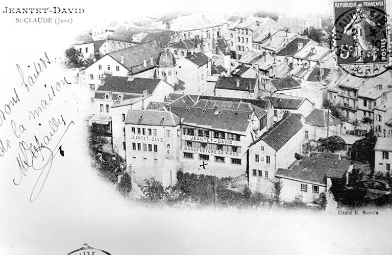 Jeantet-David. St-Claude (Jura) [vue d'ensemble depuis l'ouest].