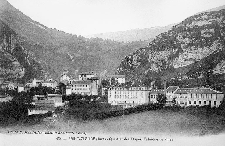 Saint-Claude (Jura) - Quartier des Etapes, Fabrique de Pipes.