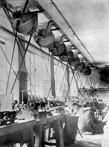 Ground Floor. Ebauchage [Rez-de-chaussée. Ebauchage en 1910].