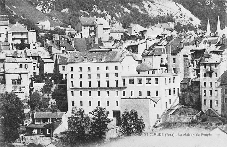 Saint-Claude (Jura) - La Maison du Peuple.