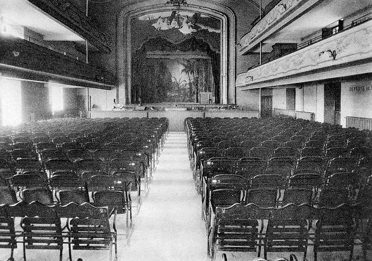 La Fraternelle, Maison du peuple. Théâtre ou salle des fêtes, début des années 1920.