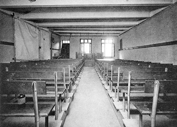 La Fraternelle, Maison du peuple - Salle des Assemblées, début des années 1920.